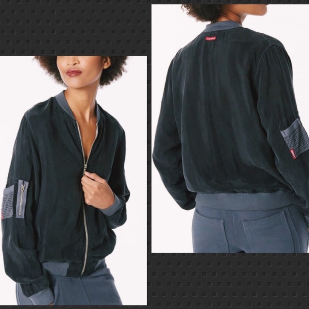 Hard Tail Silk Bomber
